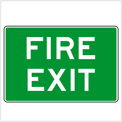 SAFE-118 - FIRE EXIT