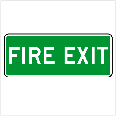 SAFE-128 - FIRE EXIT