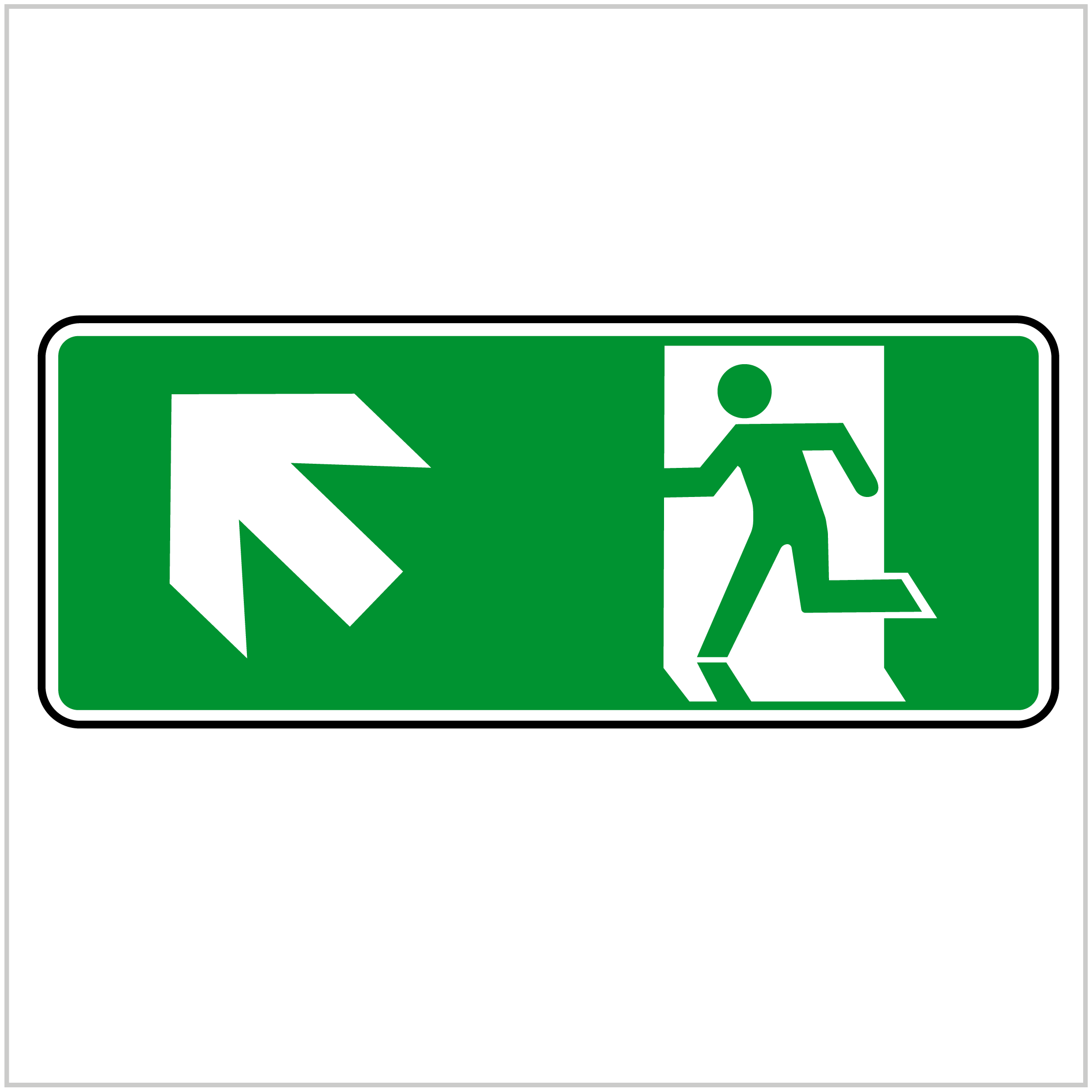 SAFE-131 EXIT SIGN