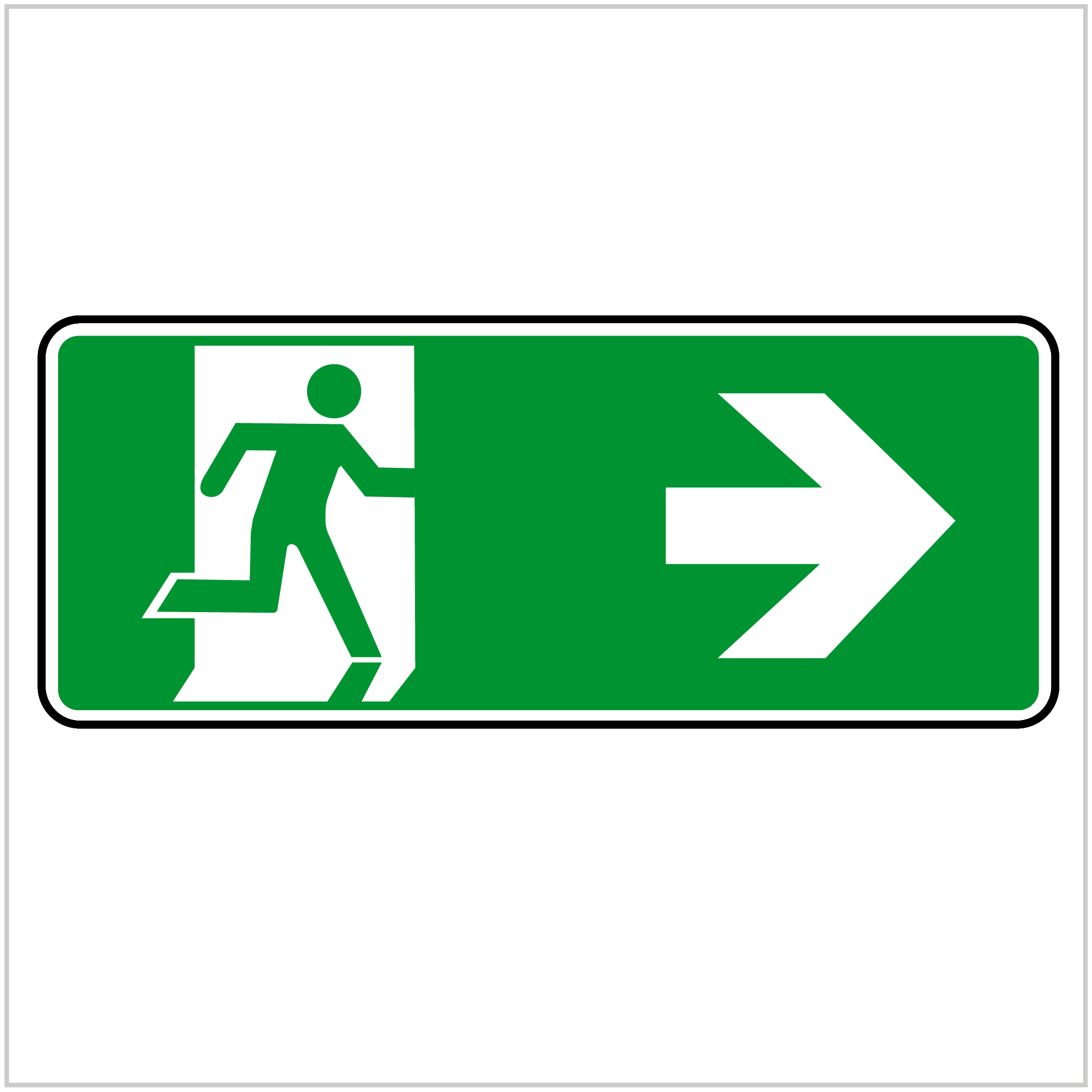 SAFE-132 - SAFETY & EXIT SIGNS