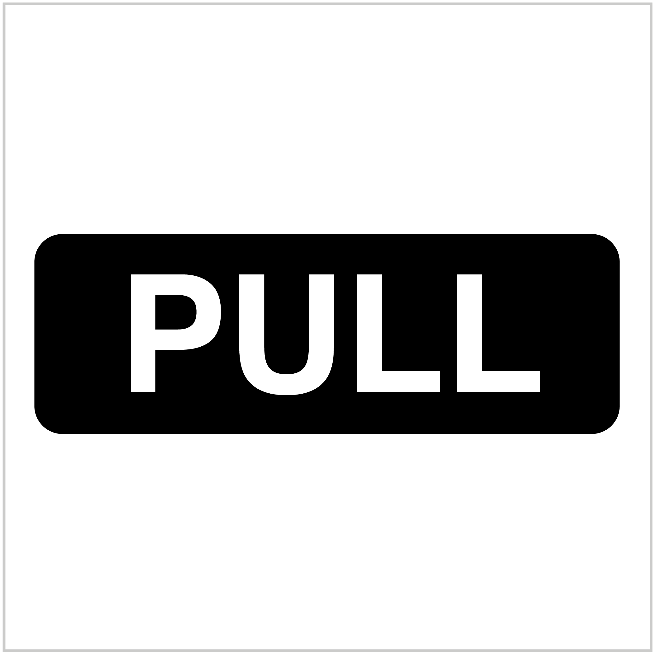 OFC-241 - PULL - OFFICE AND CAR PARK SIGNS