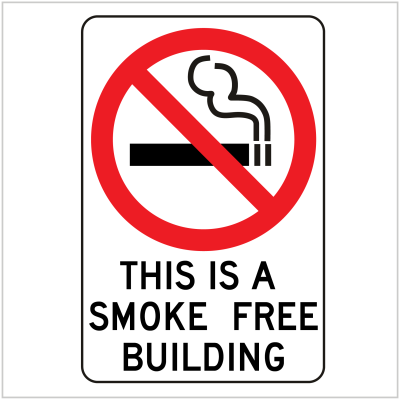 PROH-162 THIS IS A SMOKE FREE BUILDING