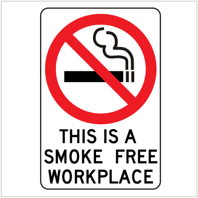 PROH-163 THIS IS A SMOKE FREE WORKPLACE