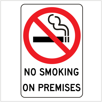 PROH-165 NO SMOKING ON PREMISES