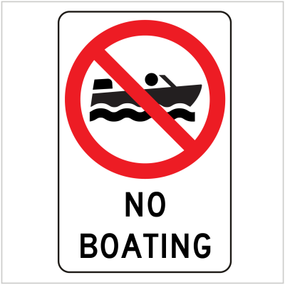 PROH-178 NO BOATING