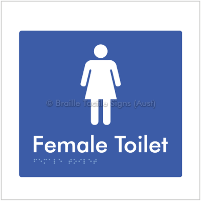 Braille Tactile BTS01n_Female_Toilet_blue