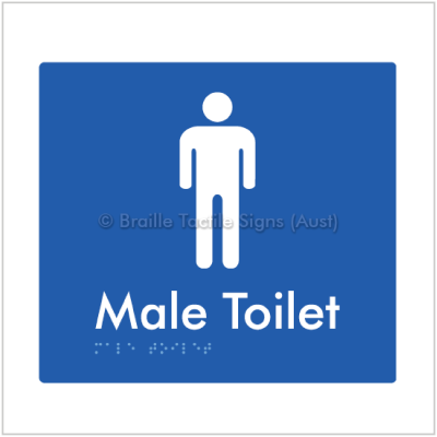 Braille Tactile BTS02n_Male-Toilet-blue