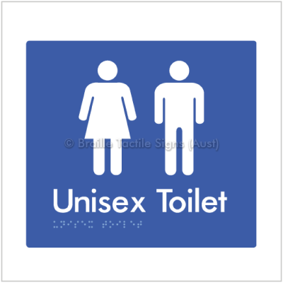 Braille Tactile BTS03_Unisex_Toilet-blue