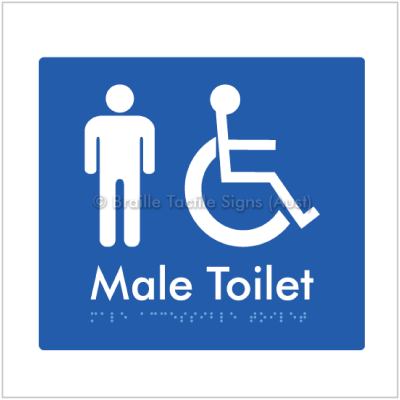 Braille Tactile BTS06n_Male_Accessible_blue