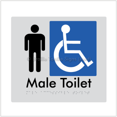 Braille Tactile BTS06n_Male_Accessible_silver