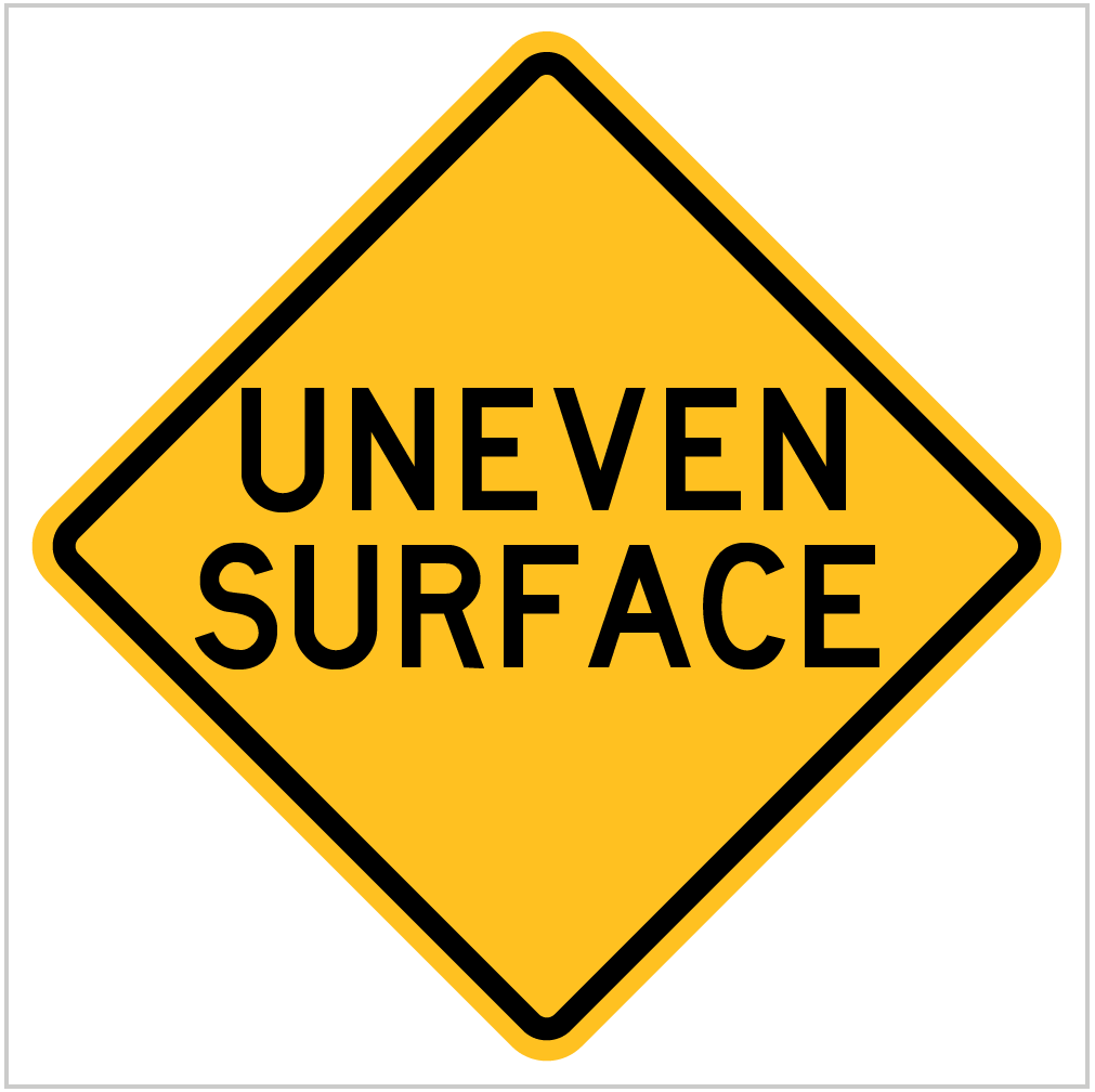 W5-43 UNEVEN SURFACE