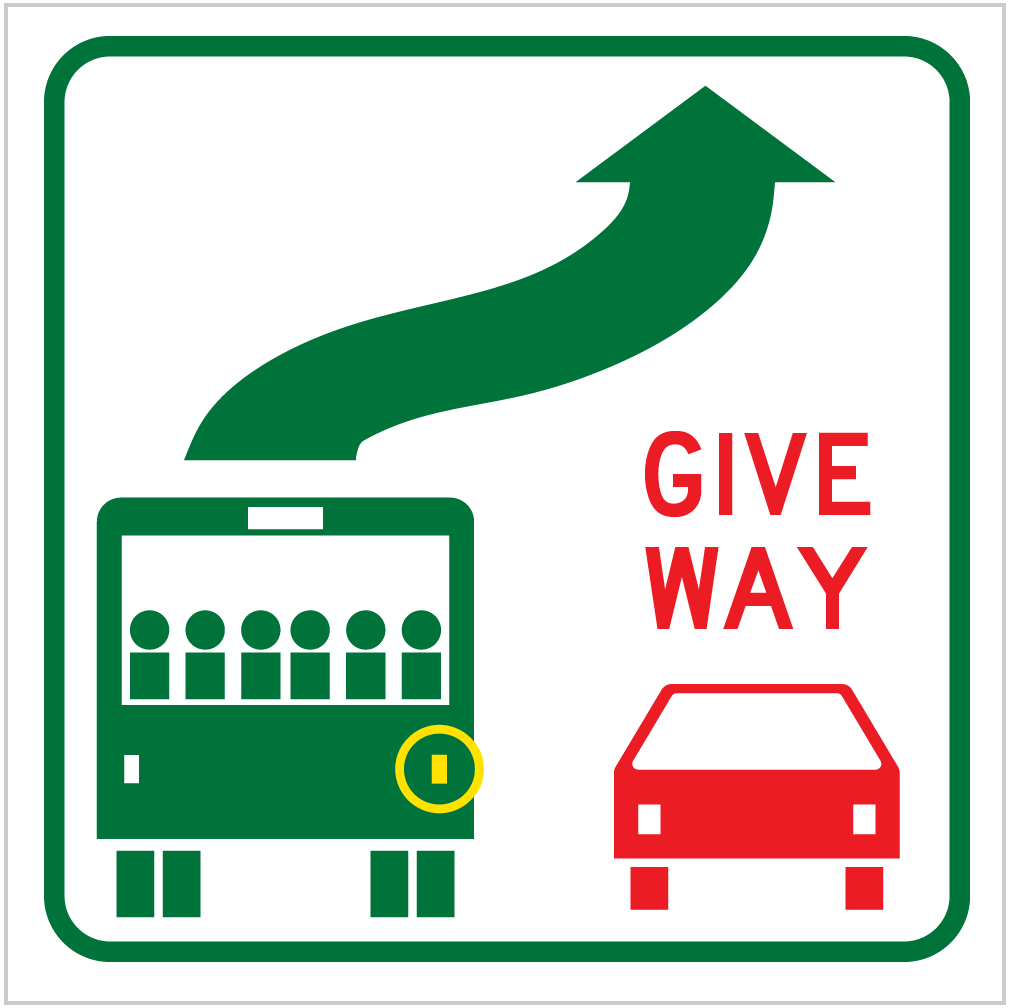 R6-31A – GIVE WAY TO BUSES – DECAL