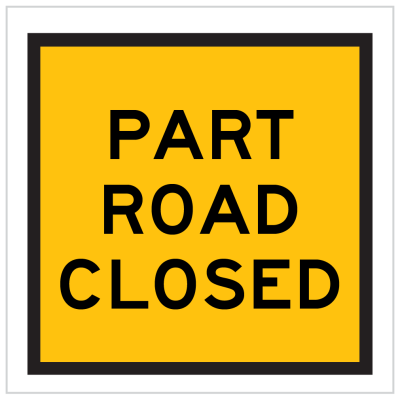 TM-PRCH – PART ROAD CLOSED