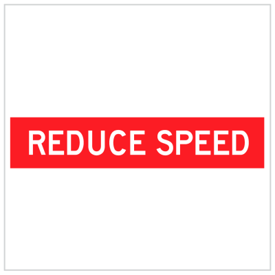 TM-REDUCESP – REDUCE SPEED