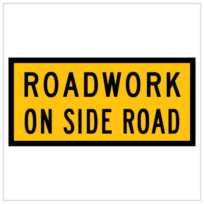 TM1-25C - ROADWORK ON SIDE ROAD