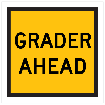 TM1-4A – GRADER AHEAD