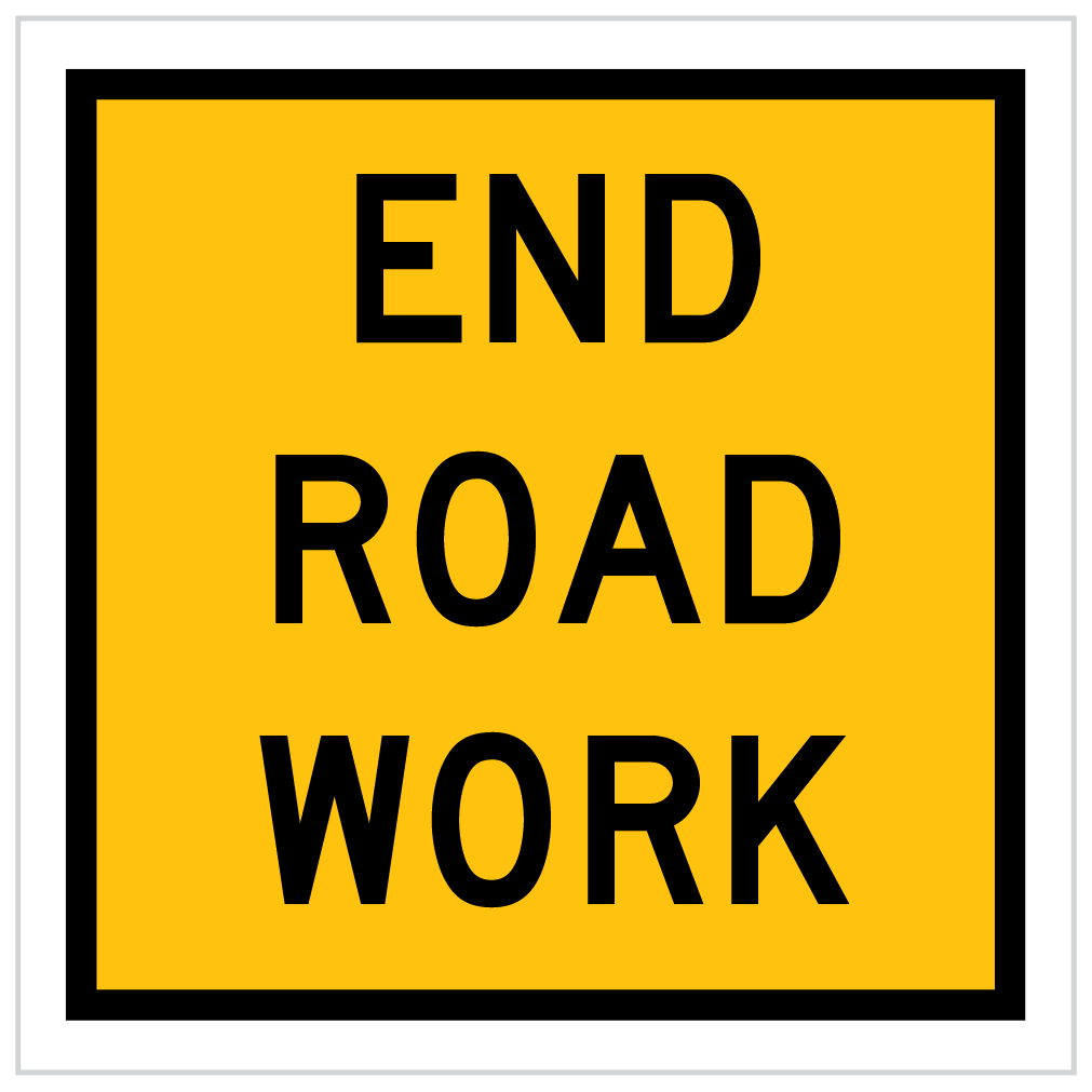 TM2-17 – END ROAD WORK