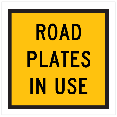 TM2-36 – ROAD PLATES IN USE