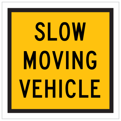 TM2-42 – SLOW MOVING VEHICLE