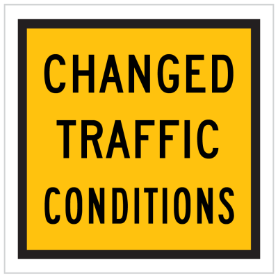 TM2-44A – CHANGED TRAFFIC CONDITIONS