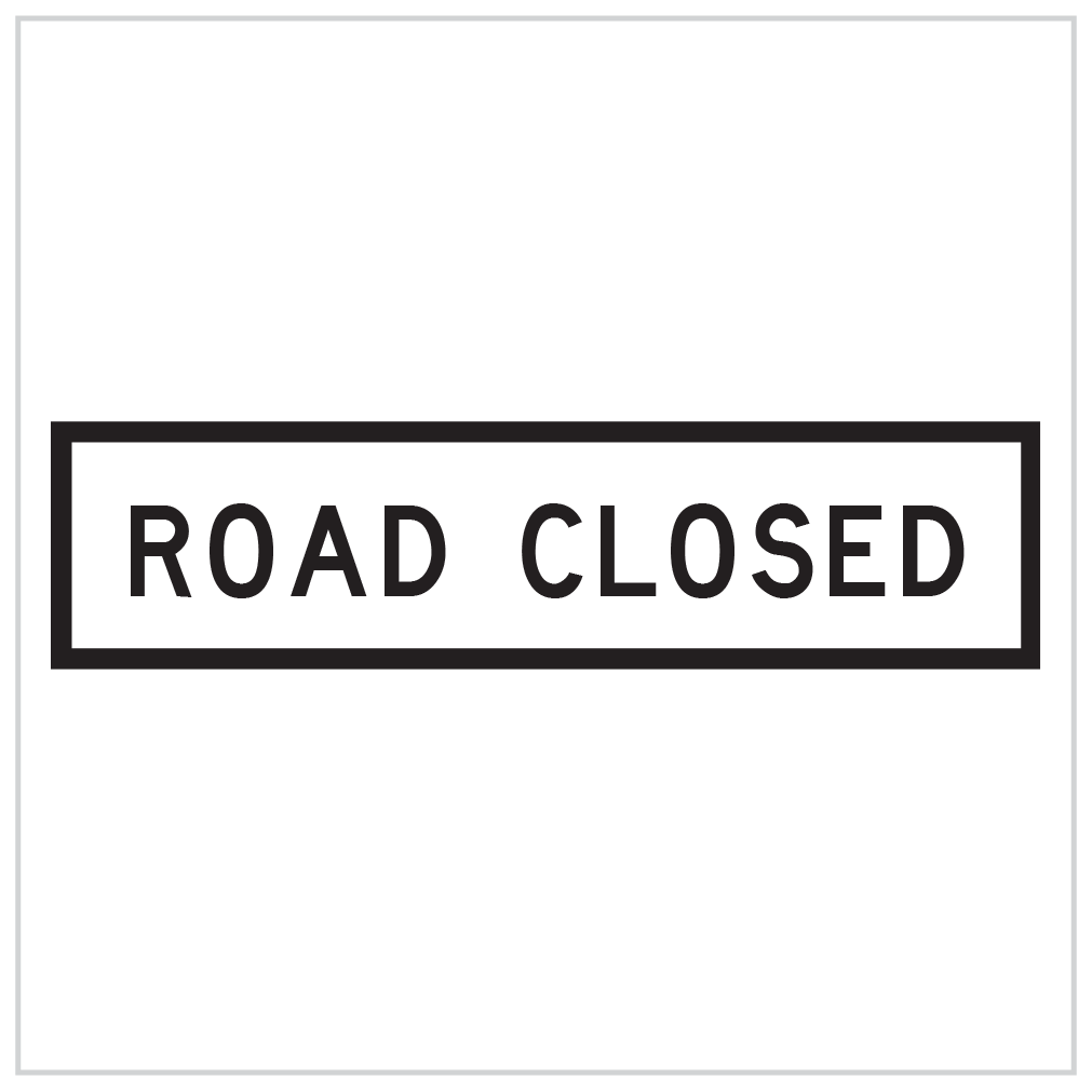 TM2-4B – ROAD CLOSED