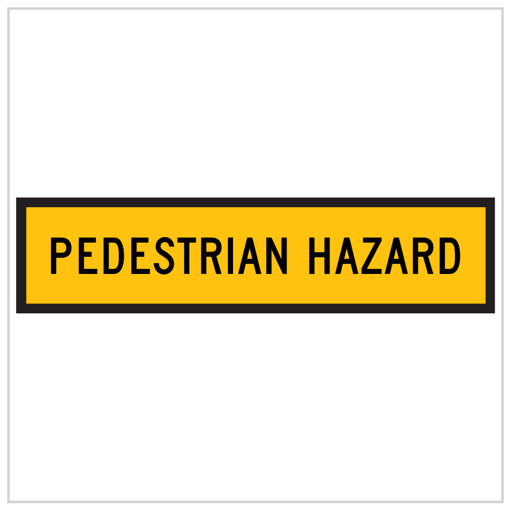TM8-13B – PEDESTRIAN HAZARD