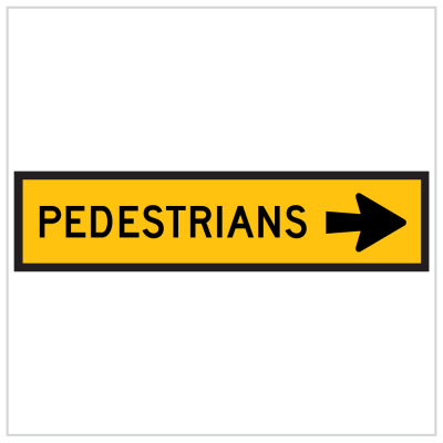 TM8-2B(R) – PEDESTRIANS (RIGHT ARROW)