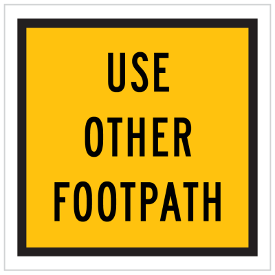 TM8-3A – USE OTHER FOOTPATH