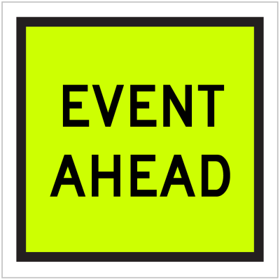 TM9-1A – EVENT AHEAD - FLUORO YELLOW/GREEN