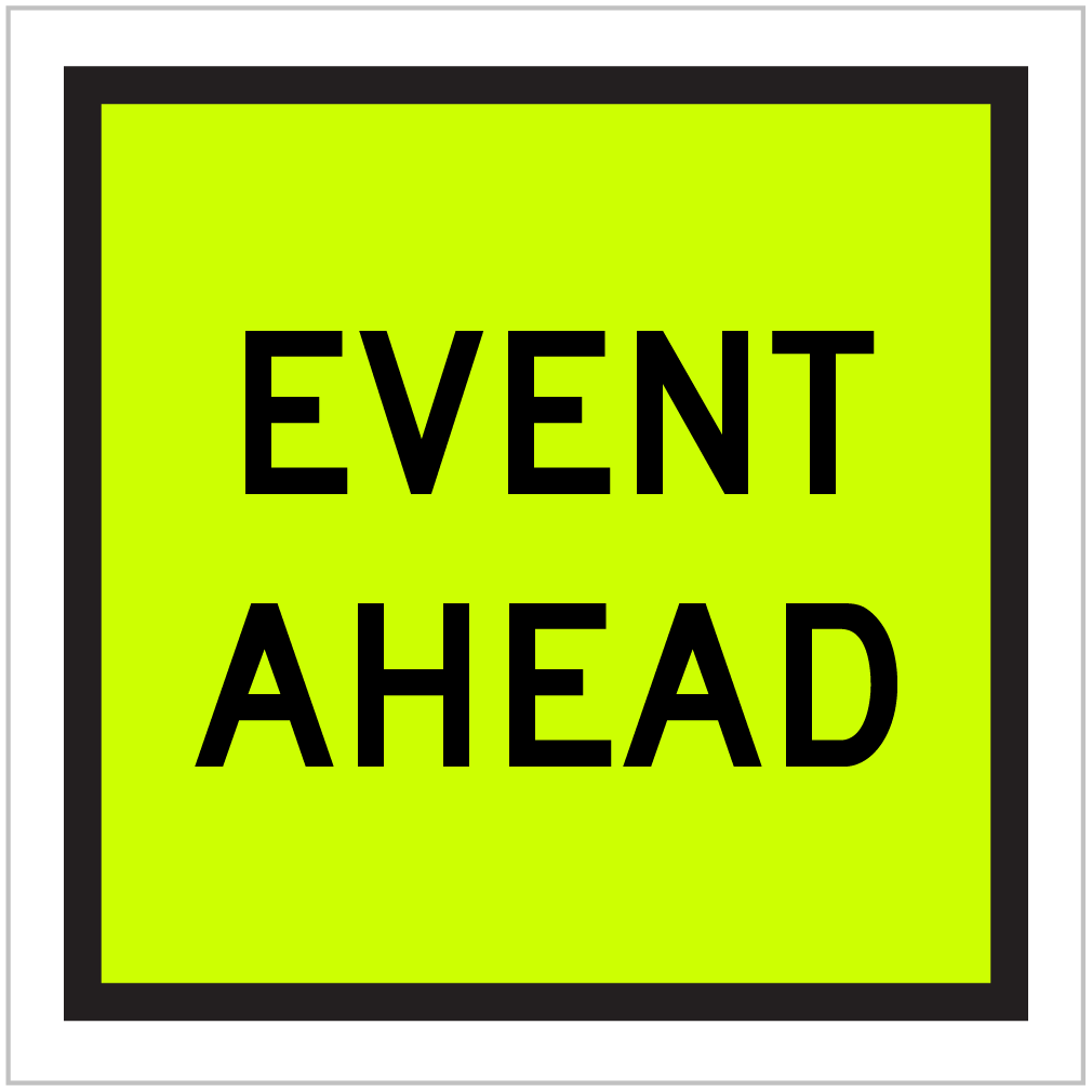 TM9-1A – EVENT AHEAD - FLUORO YELLOW/GREEN