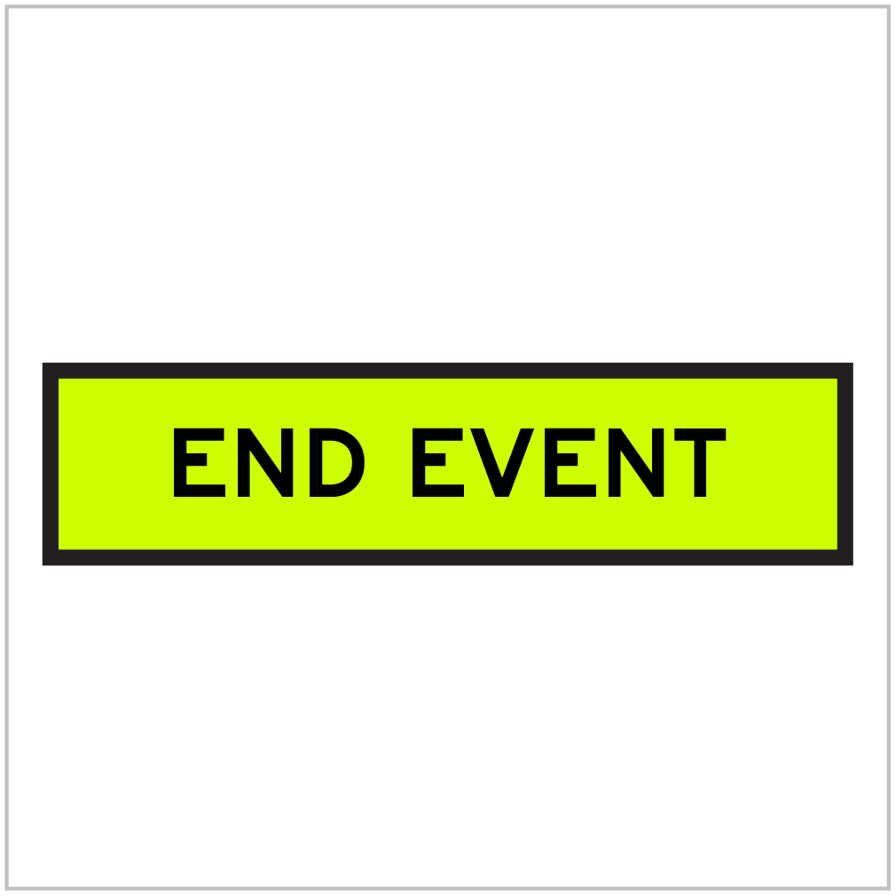 TM9-2B – END EVENT – FLUORO YELLOW GREEN