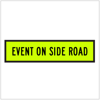 TM9-4 – EVENT ON SIDE ROAD – FLUORO YELLOW GREEN